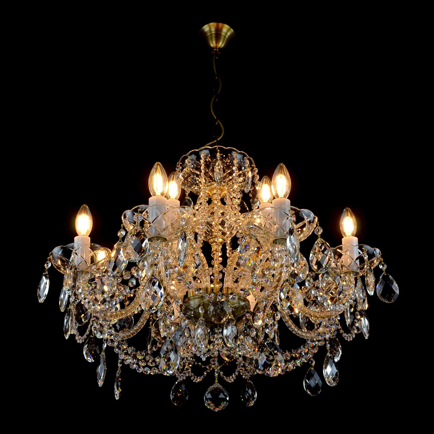 Classe crystal chandelier — WRANOVSKY - Bohemian Crystal